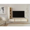 minimalistická zostava do obývačky Velor dub macadamia