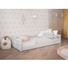 biela montessori posteľ 80x180 dores