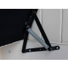 Sivá váľanda s úložným priestorom Teodor 90x200 zdvíhací mechanizmus