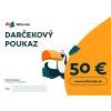 Elektronický darčekový poukaz 50€