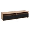 TV stolík Emar 150 - dub artisan/čierna
