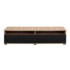 TV stolík Emar 150 - dub artisan/čierna