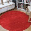 Okrúhly koberec Lora Red