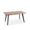 Rozkladací jedálenský stôl Dickson 150-210x90 - dub/čierna