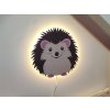 Ručne robená lampa Ježko