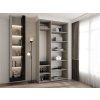 Úložný priestor šatníkovej skrine Como 1 s vešiakovou tyčou