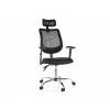 Čierna ergonomická stolička Q-118R
