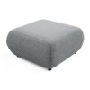 Taburet Puente v tmavosivej farbe