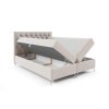 Čalúnená boxspring manželská posteľ Guliette otvorená