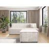 Taburet Tilia v smotanovej farbe