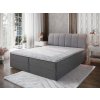 Boxspring manželská posteľ Cevano